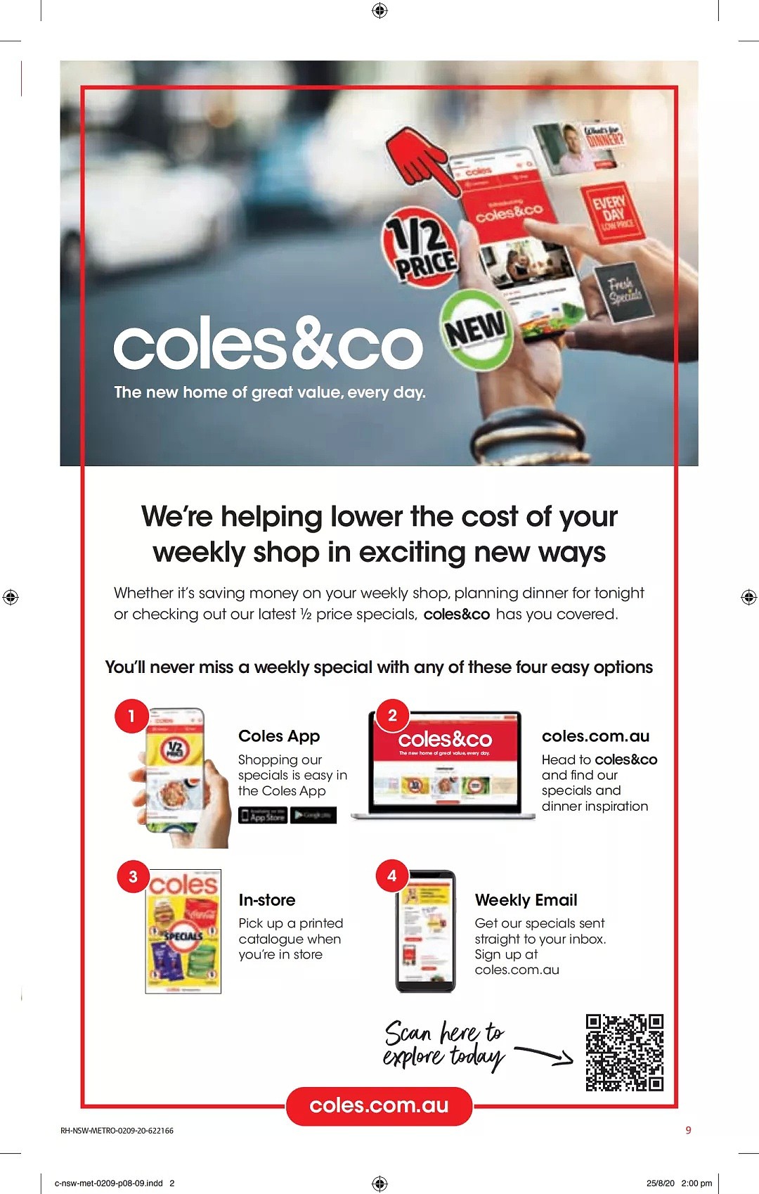 Coles 9月2日-9月8日折扣，猪肉煎饺、春卷、油、松饼粉半价 - 9