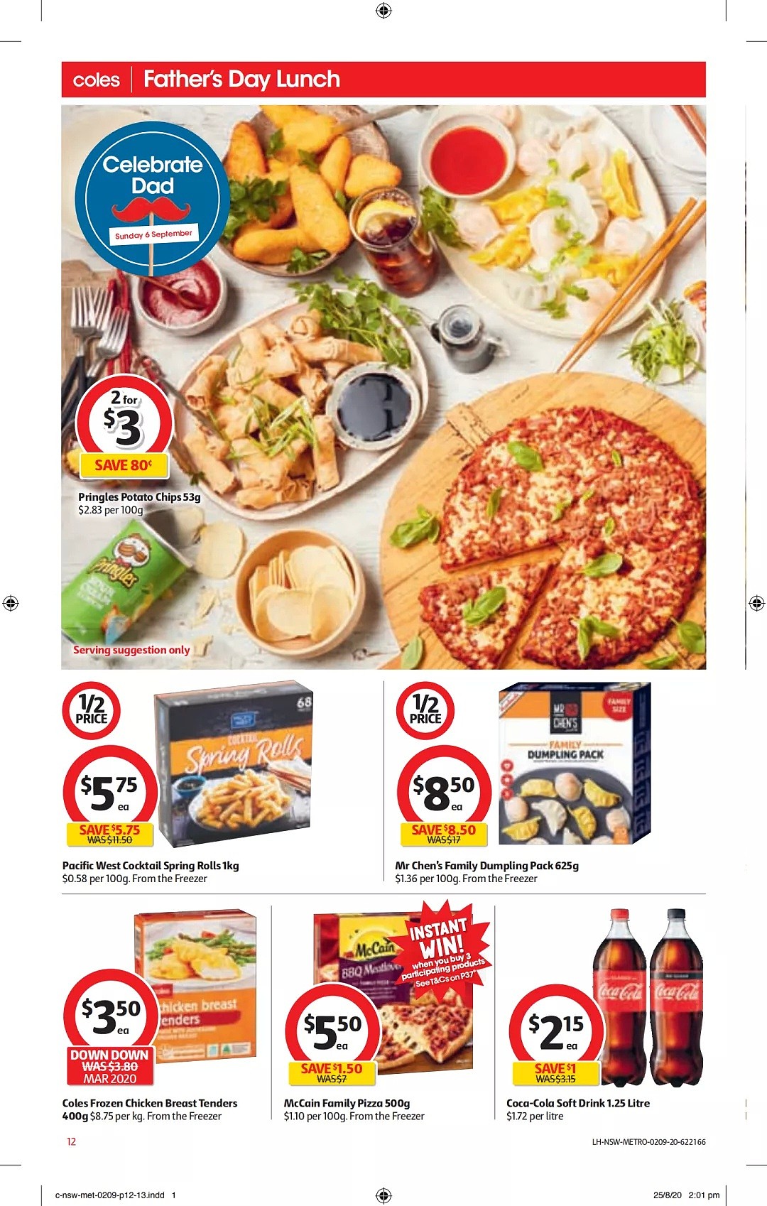 Coles 9月2日-9月8日折扣，猪肉煎饺、春卷、油、松饼粉半价 - 12