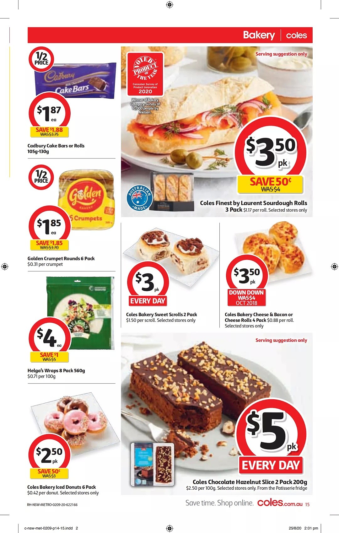 Coles 9月2日-9月8日折扣，猪肉煎饺、春卷、油、松饼粉半价 - 15