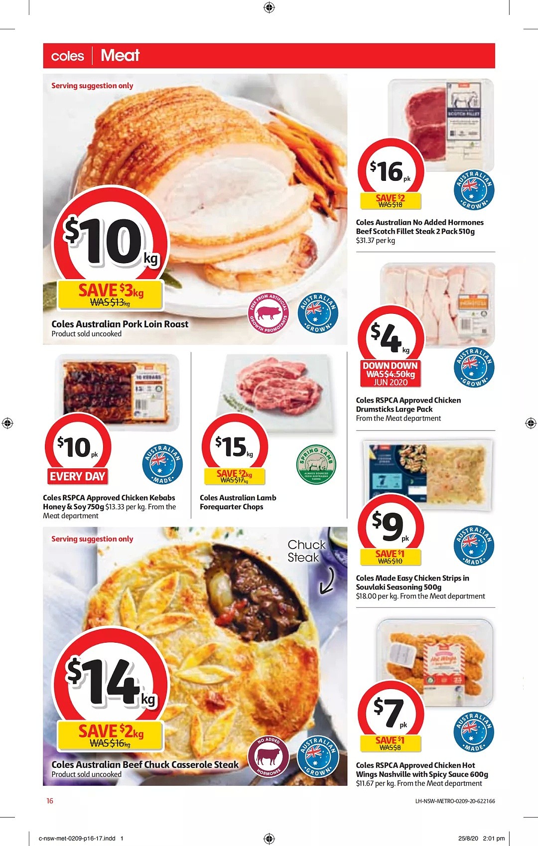 Coles 9月2日-9月8日折扣，猪肉煎饺、春卷、油、松饼粉半价 - 16