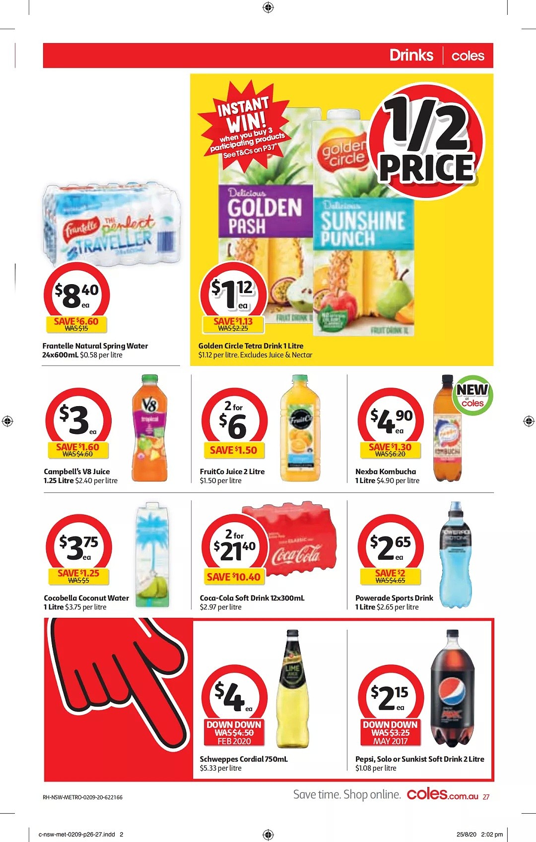 Coles 9月2日-9月8日折扣，猪肉煎饺、春卷、油、松饼粉半价 - 27