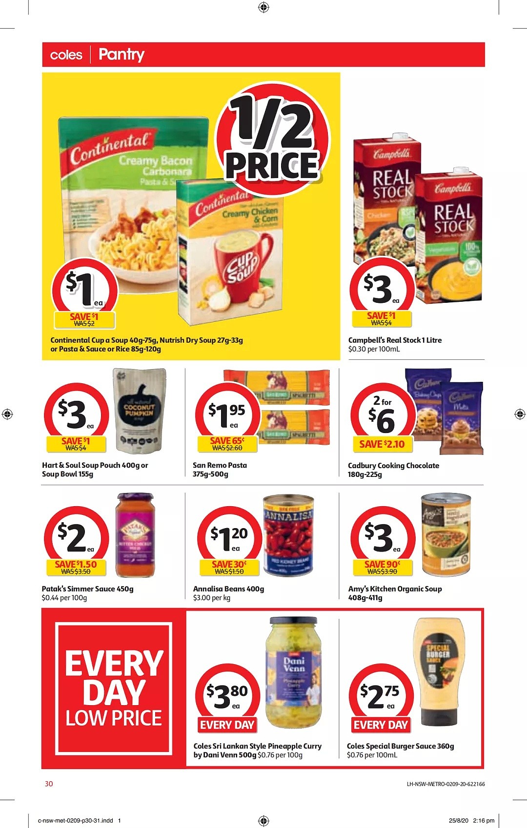 Coles 9月2日-9月8日折扣，猪肉煎饺、春卷、油、松饼粉半价 - 30