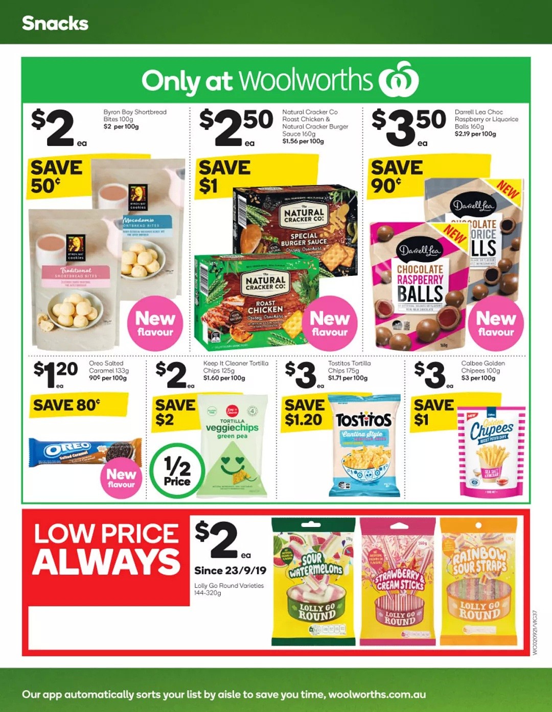 Woolworths 9月2日-9月8日折扣，香肠、甜点半价 - 35