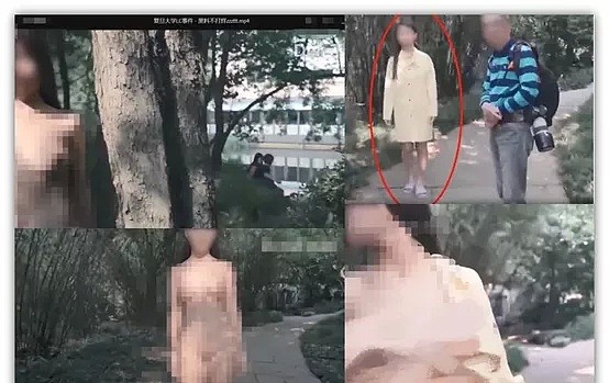 女大学生全裸露出淫秽视频曝光：在教室里脱光衣服，一丝不挂！姑娘，你要点脸行吗？（组图） - 4