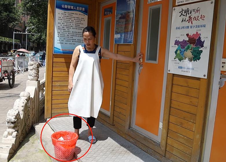 女子公厕15分钟产子丢垃圾桶离开 丈夫:不知她怀孕
