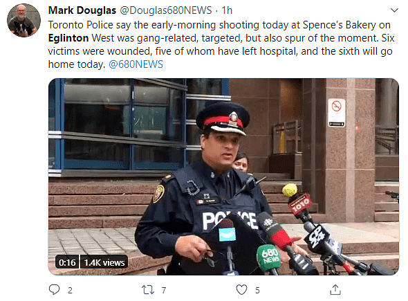 恐怖！加拿大爆惨烈枪击致6伤1死，枪手朝面包店随机开火，无辜群众中弹（组图） - 3