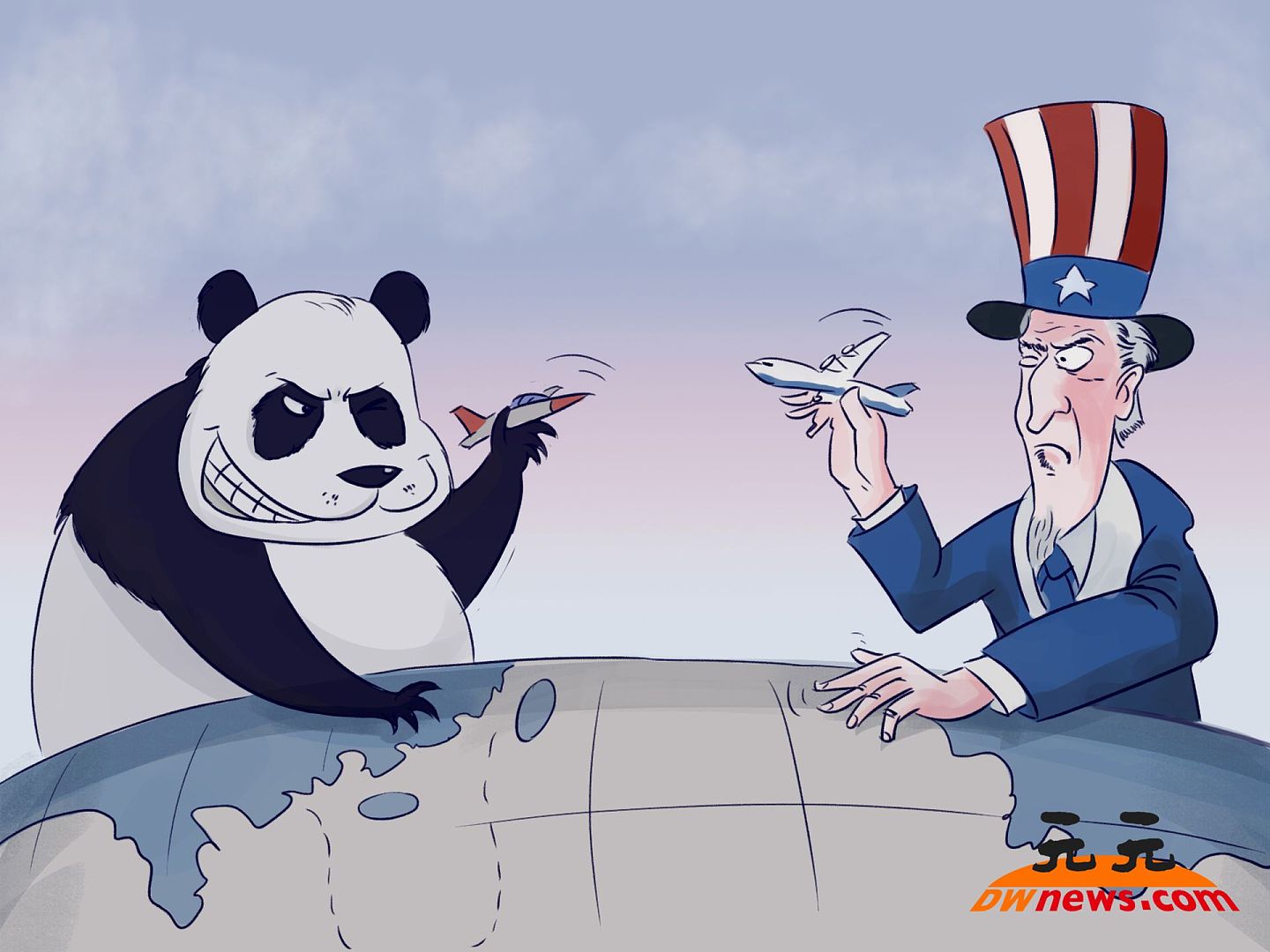 中美对抗加剧，让希望两国合作双赢的民众处境尴尬。