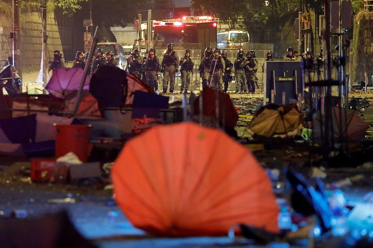 2019年香港反修例风波期间，多所大学成为激进示威者和警方对峙的“战场”。（Reuters）