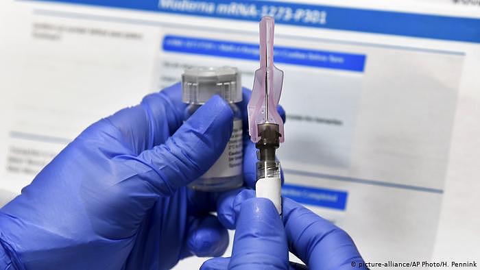 USA Coronavirus Impfstoff-Test (picture-alliance/AP Photo/H. Pennink)