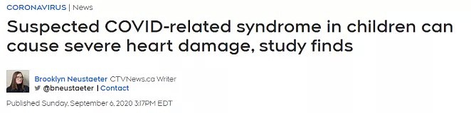恐怖！大批新冠儿童心脏或遭严重损害，已有11人死亡，无症状突然爆发（组图） - 1