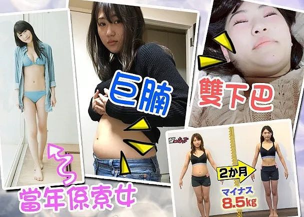 日本清纯女星健身俩月怒减22斤，半个月后再次胖回原样，网友：有点心疼（组图） - 7