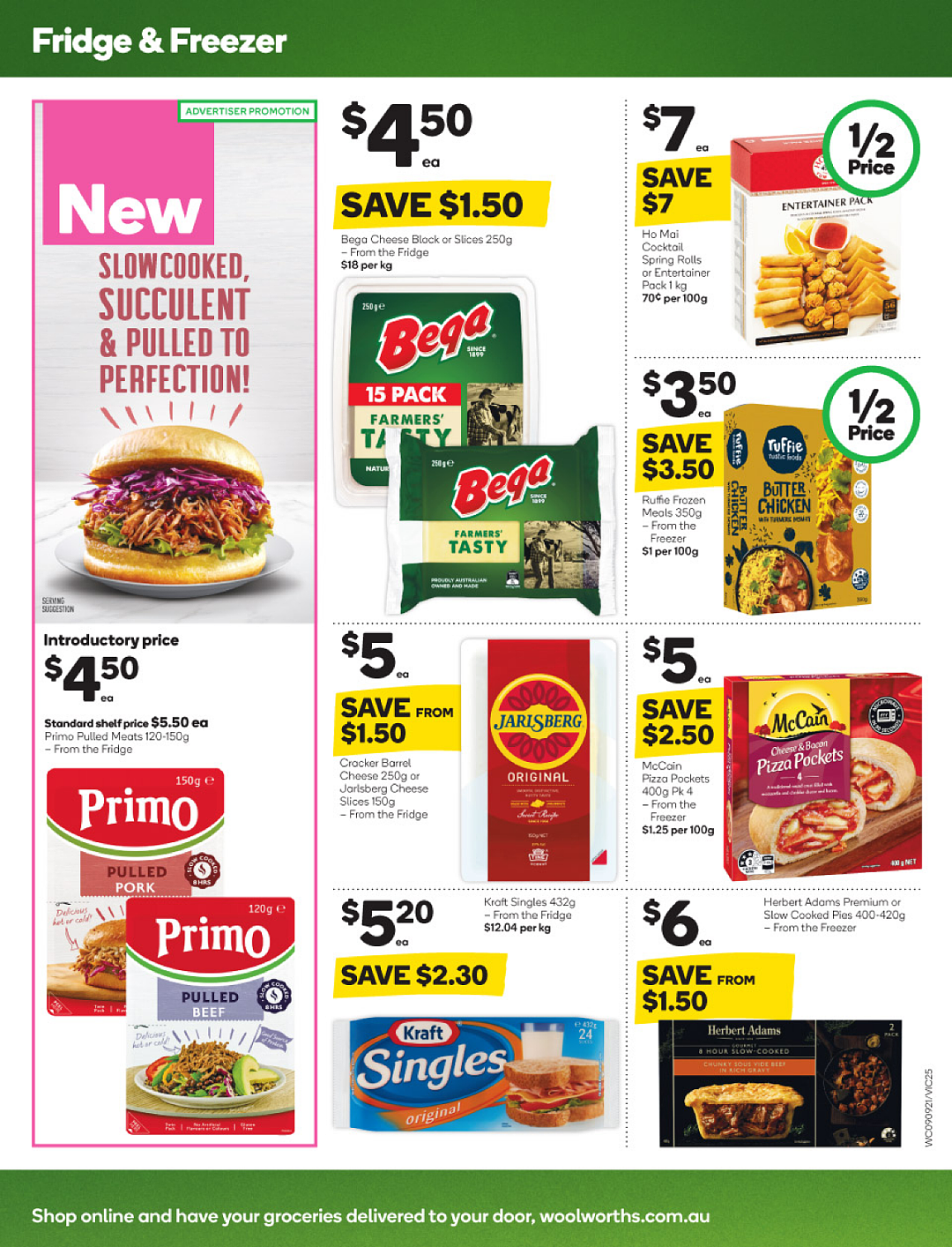 Woolworths 9月9日-9月15日折扣，春卷、纸尿裤半价 - 23