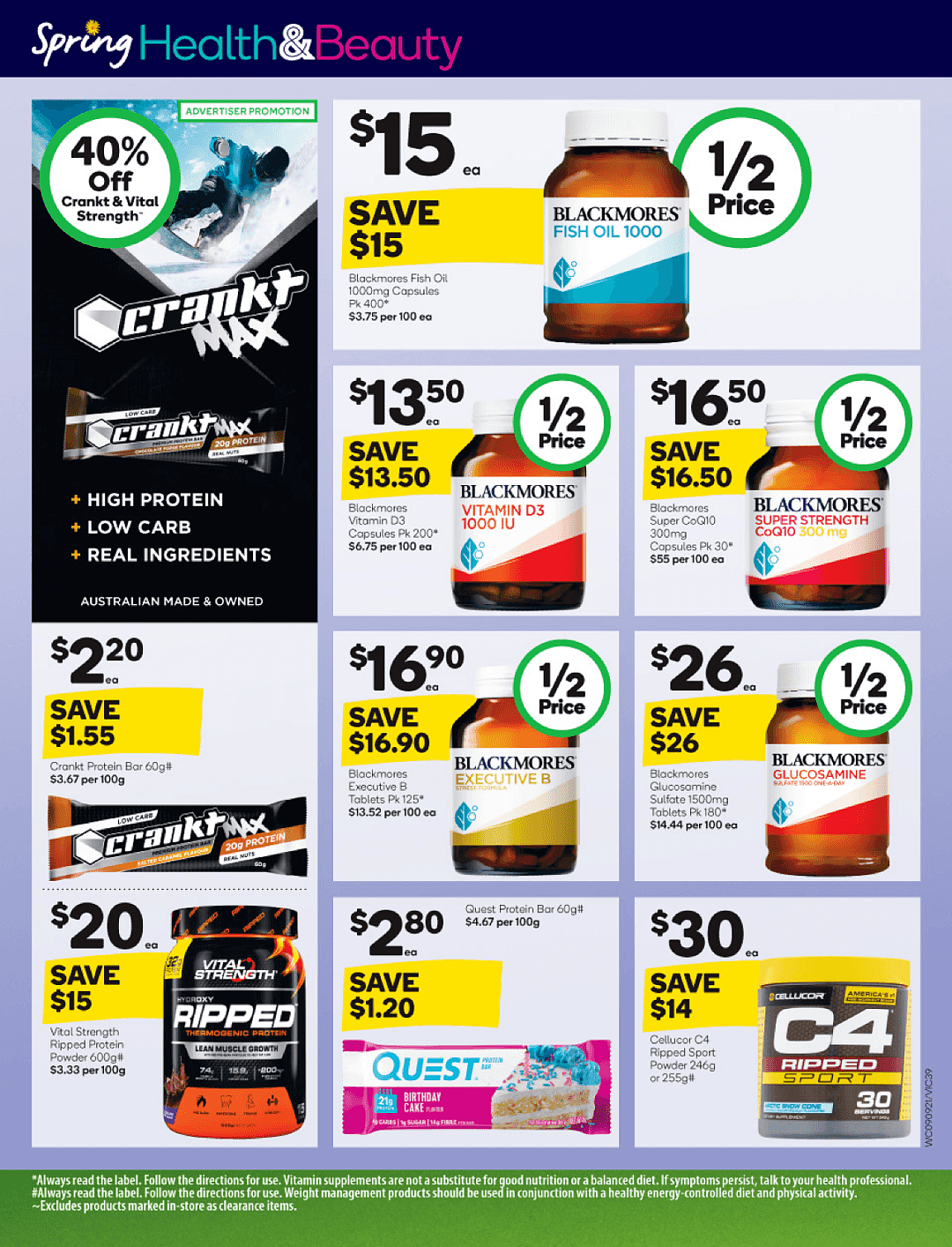 Woolworths 9月9日-9月15日折扣，春卷、纸尿裤半价 - 37