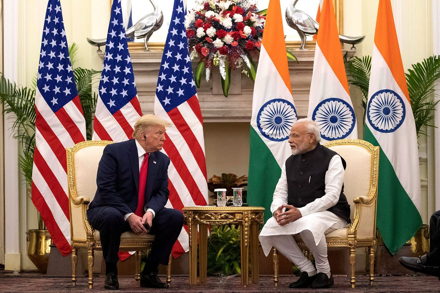 印度同样寻求大国崛起，美国与印度的战略利益并不一致。 (AP)