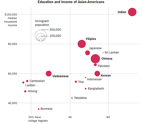 印度裔在美国收入最高，人均比华裔多出3万美元，凭什么？（组图） - 3