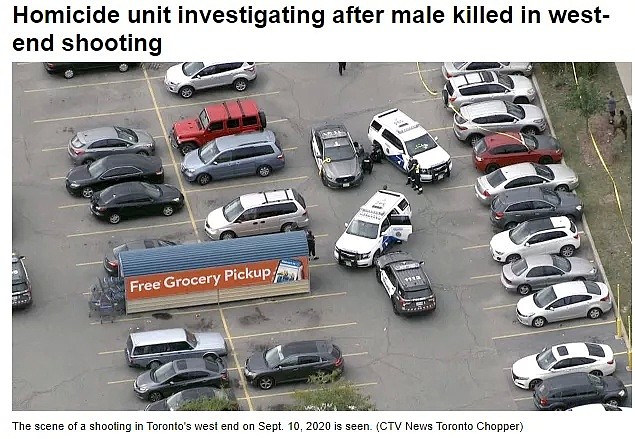 加拿大停车场枪击，男子遭爆头身亡！西区枪战，至少80枪（组图） - 2