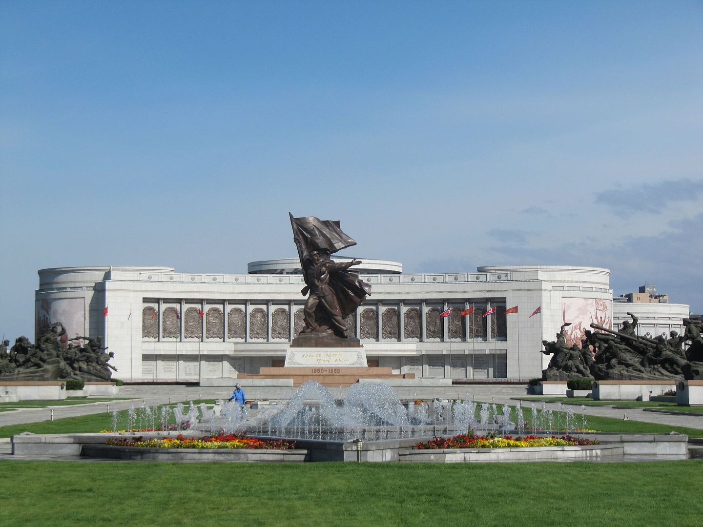 朝鲜祖国解放战争胜利纪念馆。（李枏提供）