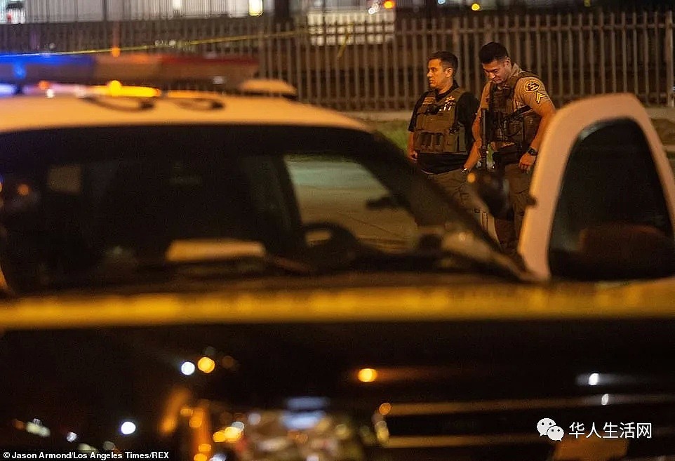 总统支持死刑！LA警察遭伏击，英雄女警誓死保护同事，华裔女记者“无辜躺枪”（视频/组图） - 7