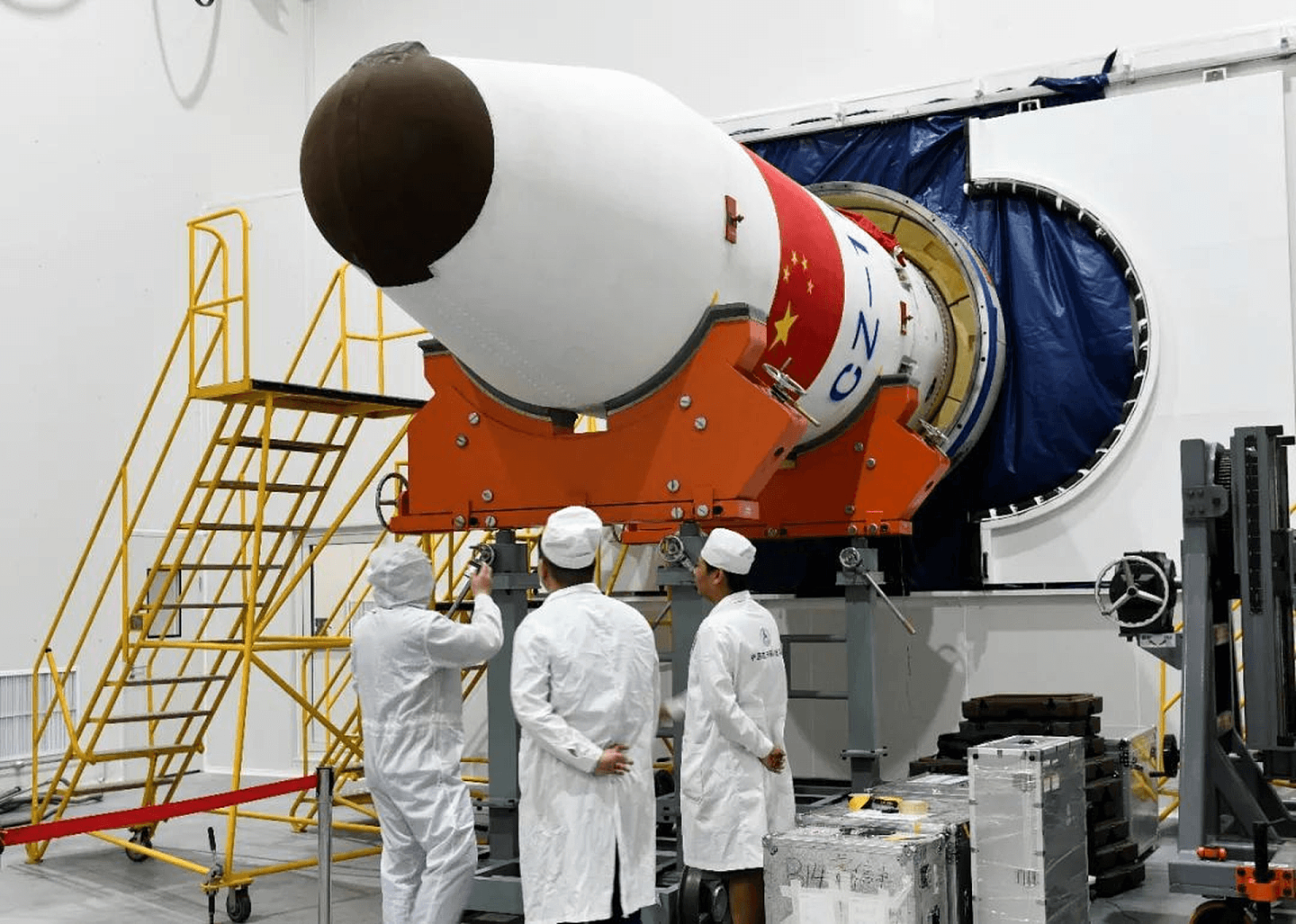 “吉林一号”高分03-1组卫星由长光卫星技术有限公司研制。此次发射验证了海上发射的可靠性。（微博@China航天）