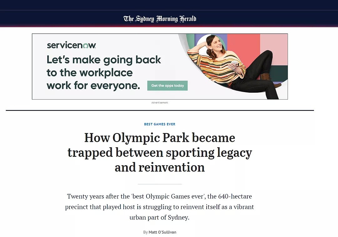 悉尼奥运会开幕20年，但奥体公园却为何是如今这般模样？ - 2