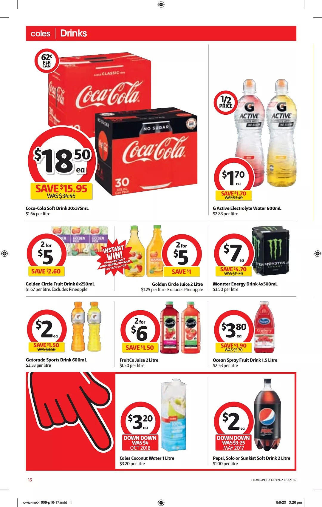 Coles、WWS折扣商品清单来啦！就在9月16日-9月22日，超多商品打五折（组图） - 54