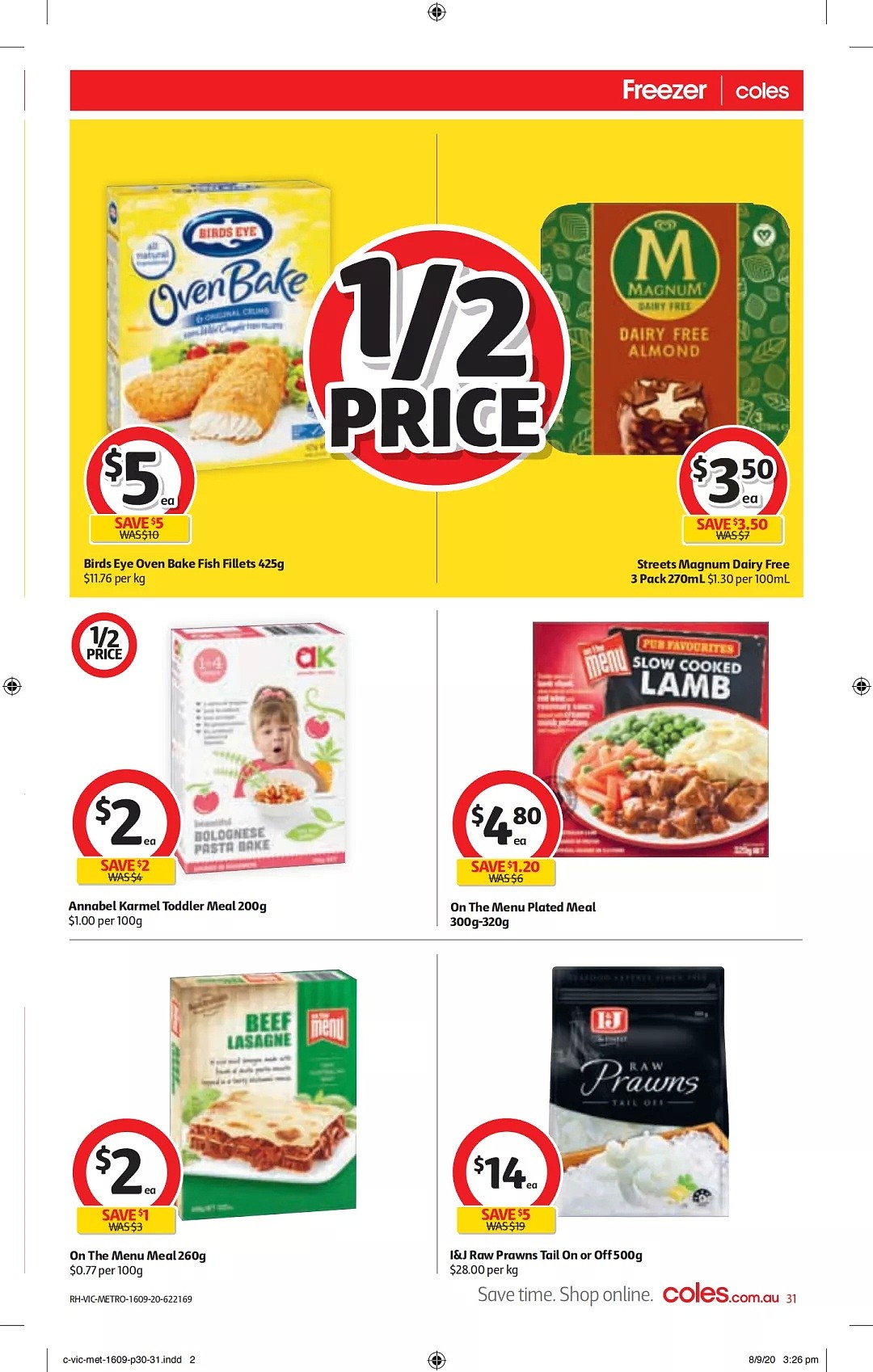 Coles、WWS折扣商品清单来啦！就在9月16日-9月22日，超多商品打五折（组图） - 69