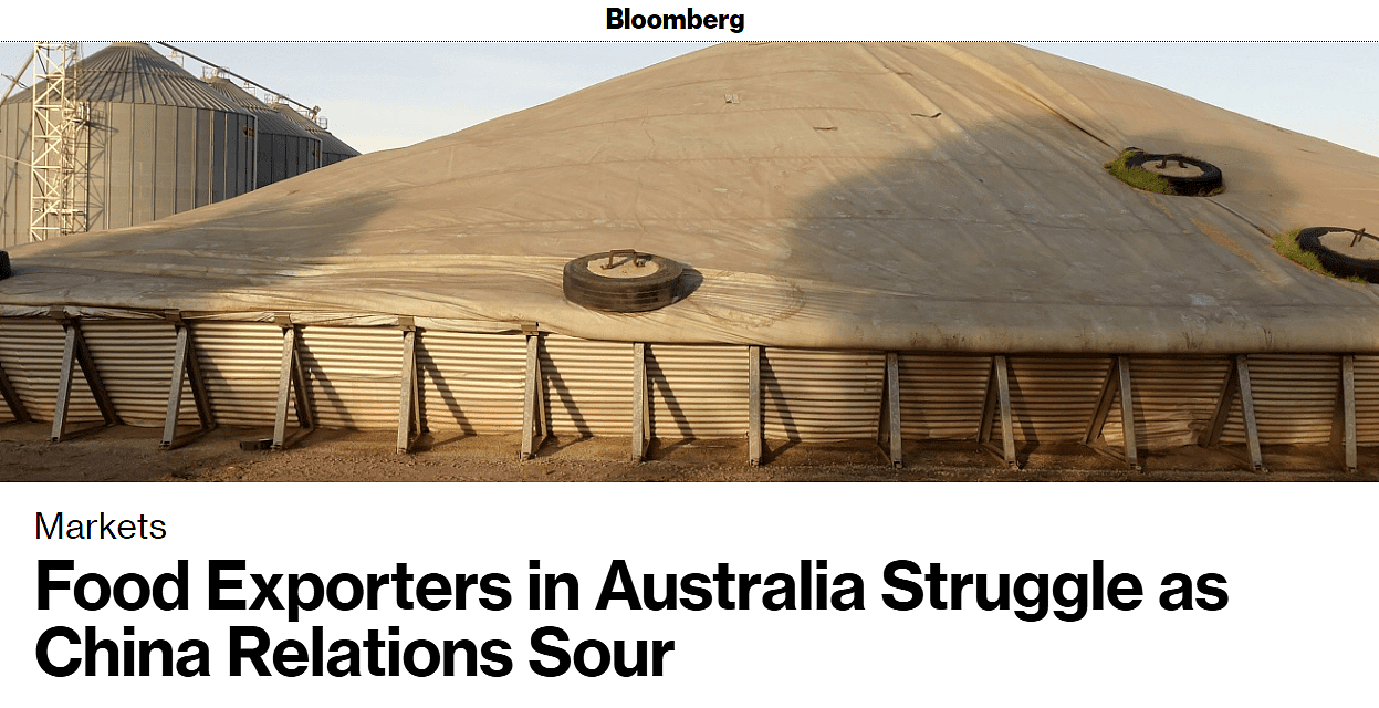受澳中关系影响 专家预测澳洲食品出口下滑10% - 1