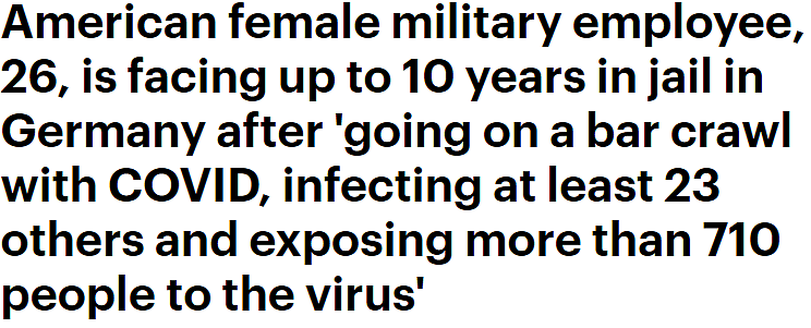 26岁美女带着病毒狂献香吻，感染23人，恐致美军高层爆发，或坐牢10年！（组图） - 3