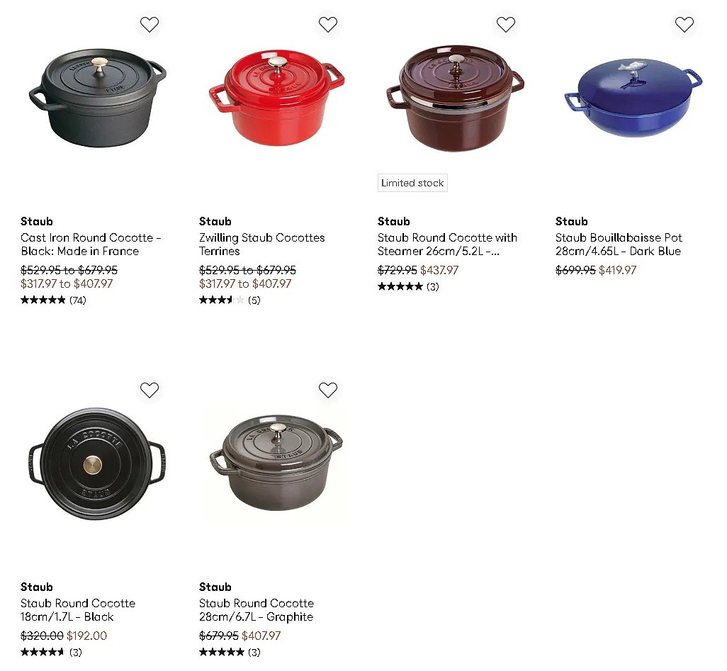 Myer超级周末最后一天，乐高8折，Le Creuset/Staub 6折！ - 10