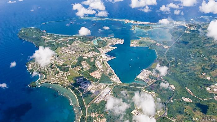 Insel Guam im Pazifik (Reuters/Navy)