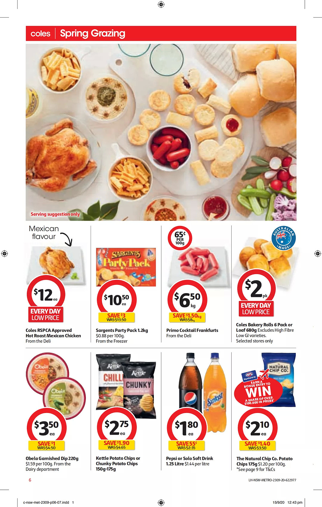 Coles 9月23日-9月29日折扣，虾饺、冰淇淋、纸尿裤半价 - 6