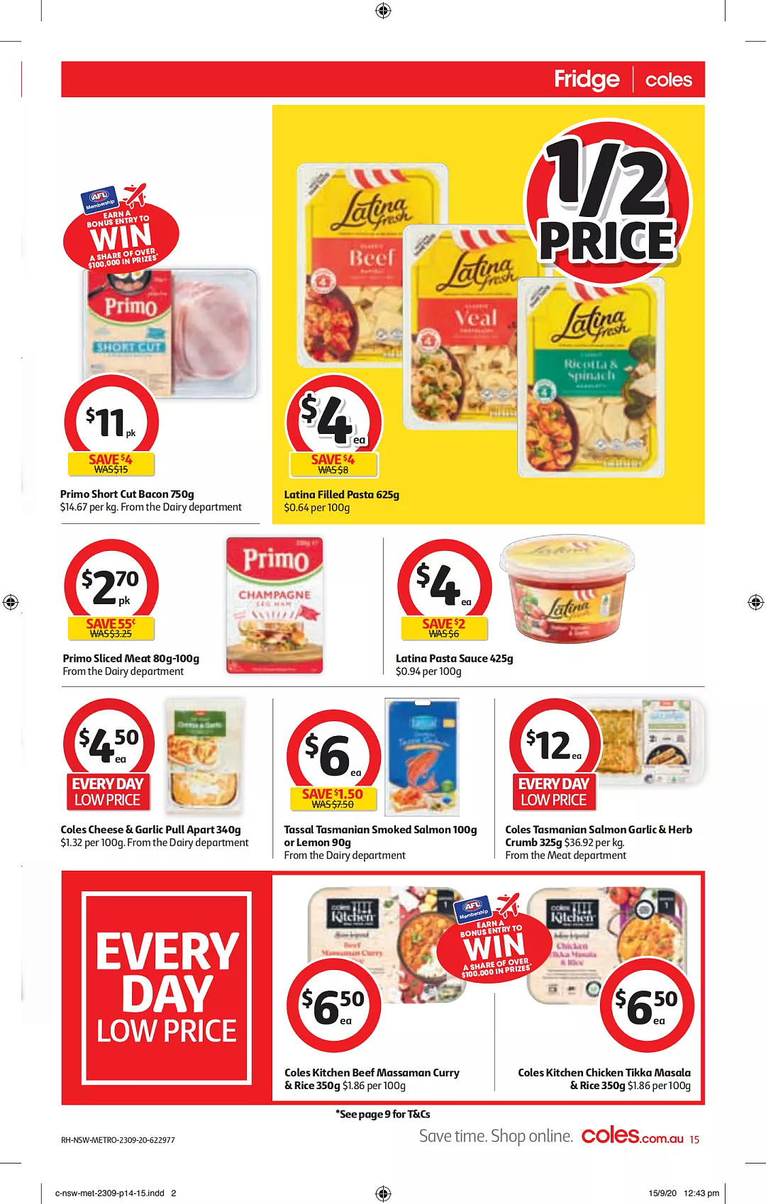 Coles 9月23日-9月29日折扣，虾饺、冰淇淋、纸尿裤半价 - 15