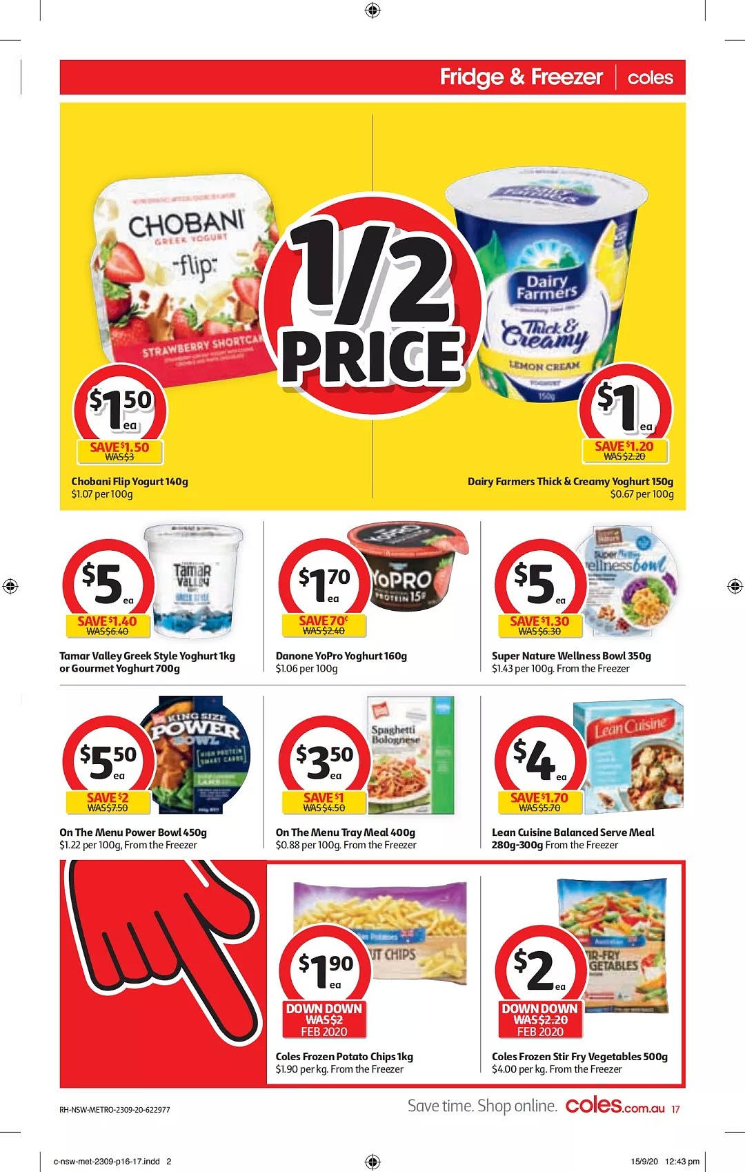 Coles 9月23日-9月29日折扣，虾饺、冰淇淋、纸尿裤半价 - 17