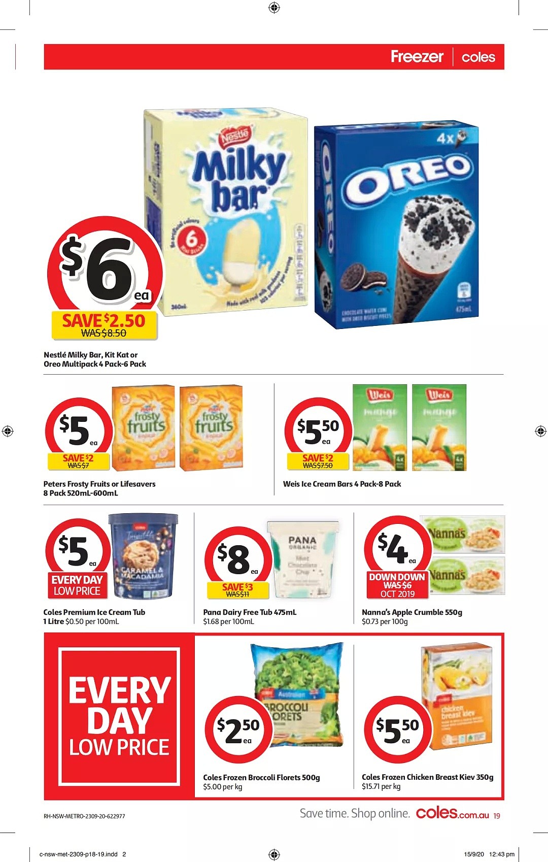 Coles 9月23日-9月29日折扣，虾饺、冰淇淋、纸尿裤半价 - 19