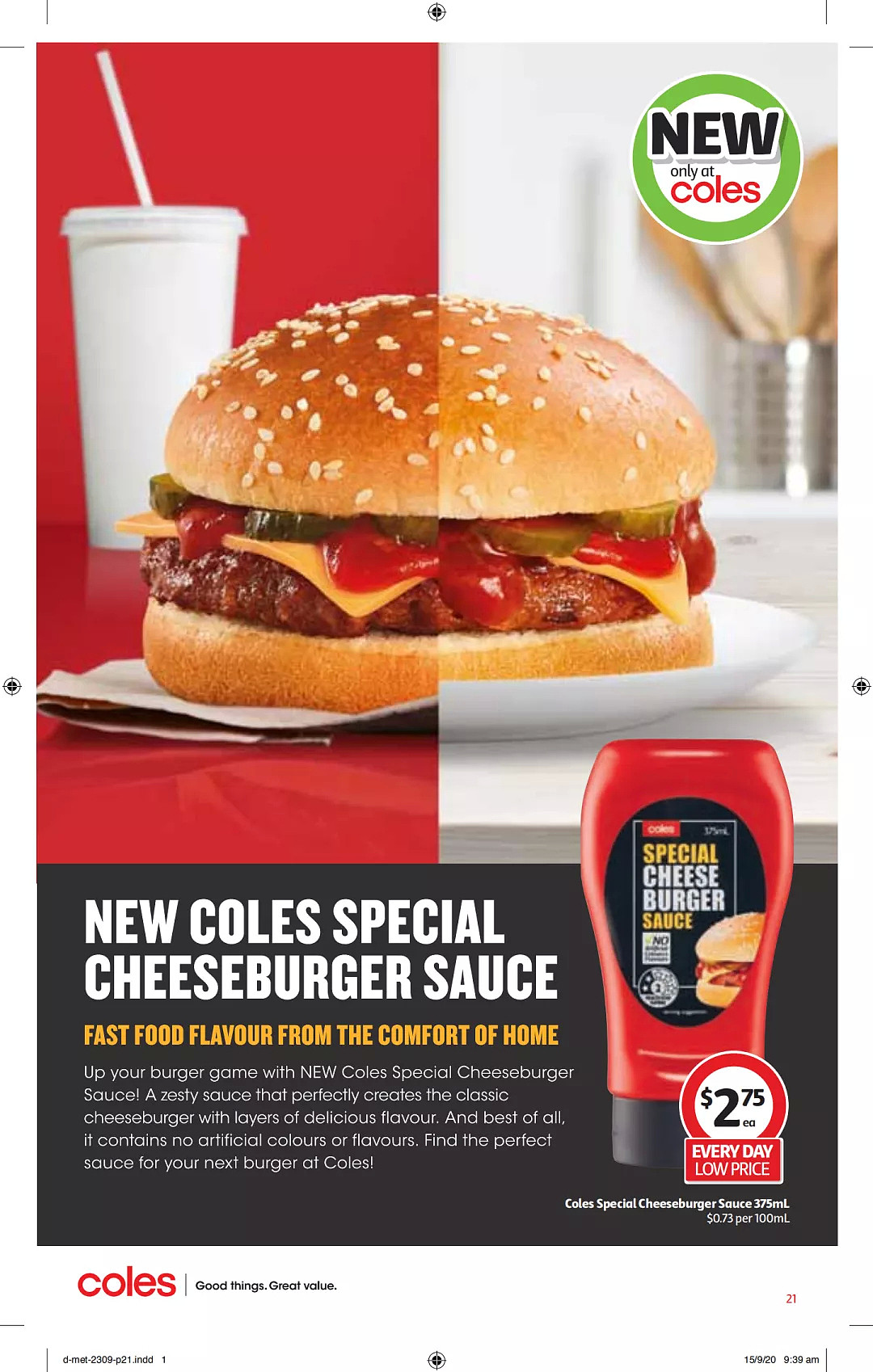 Coles 9月23日-9月29日折扣，虾饺、冰淇淋、纸尿裤半价 - 21