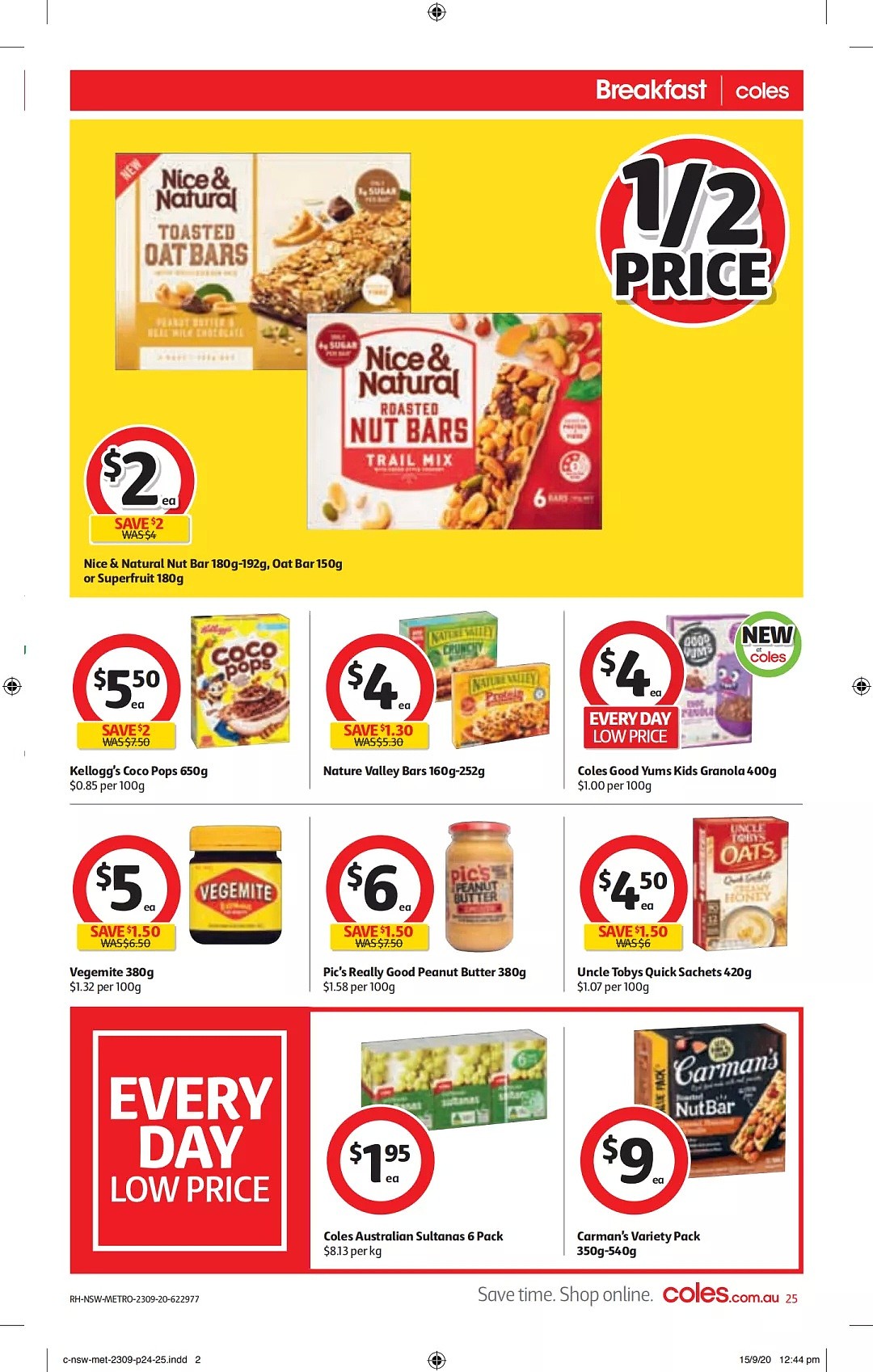 Coles 9月23日-9月29日折扣，虾饺、冰淇淋、纸尿裤半价 - 25