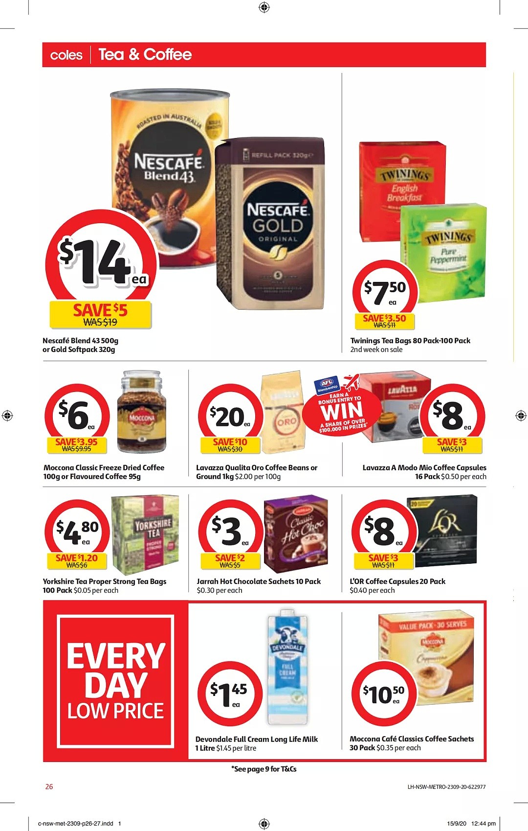 Coles 9月23日-9月29日折扣，虾饺、冰淇淋、纸尿裤半价 - 26