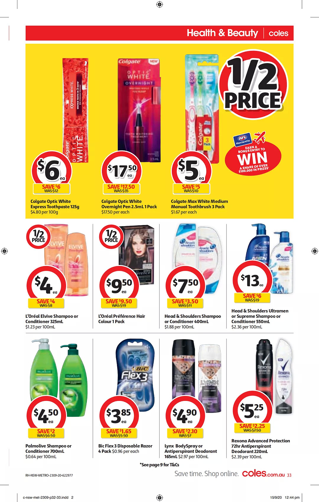 Coles 9月23日-9月29日折扣，虾饺、冰淇淋、纸尿裤半价 - 33