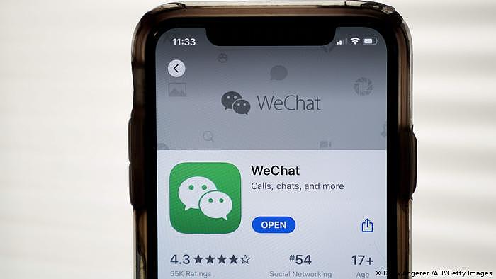 App Tiktok WeChat (Drew Angerer /AFP/Getty Images)