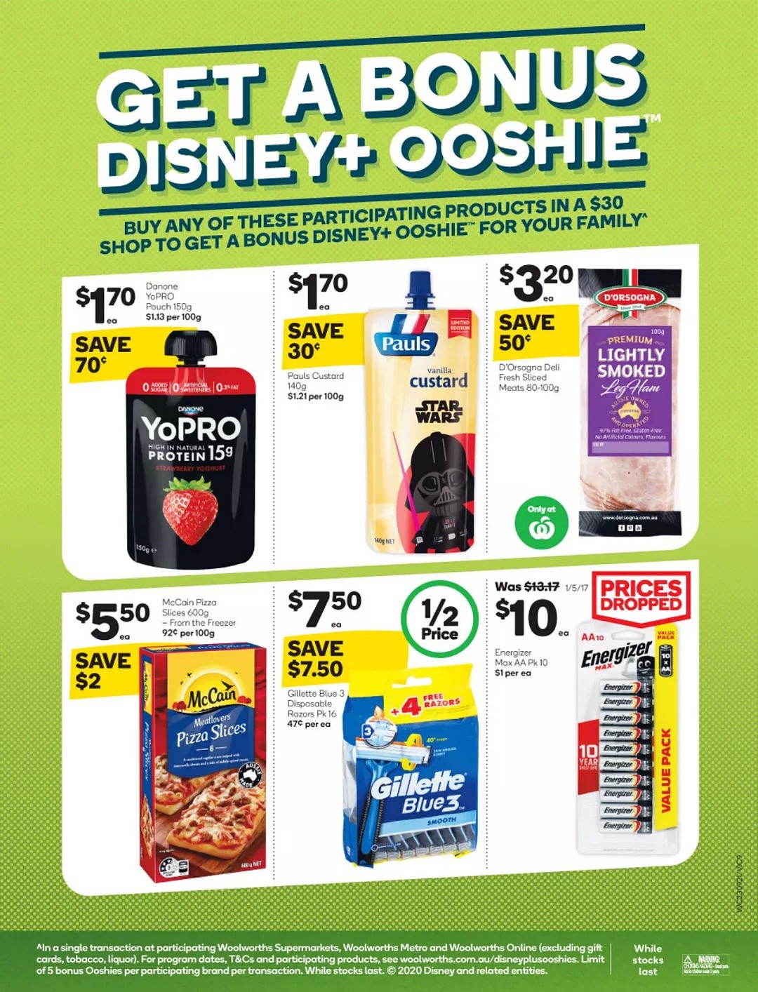 Woolworths 9月23日-9月29日折扣，零食、饭盒半价，ooshies库存告急 - 9