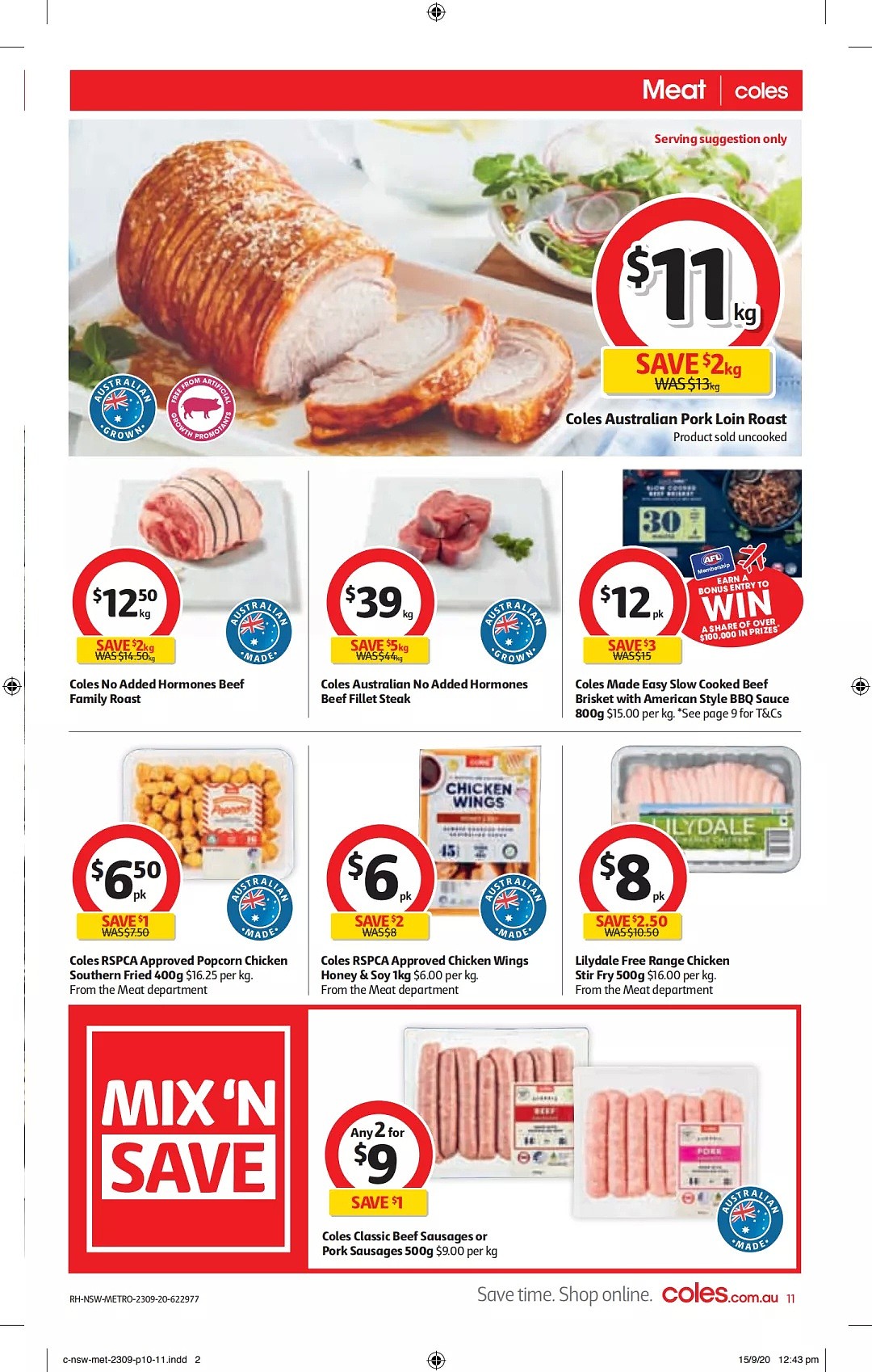 Coles、WWS半价清单来啦，就在9月23日-9月29日！咖啡、洗护用品等统统半价在售（组图） - 20