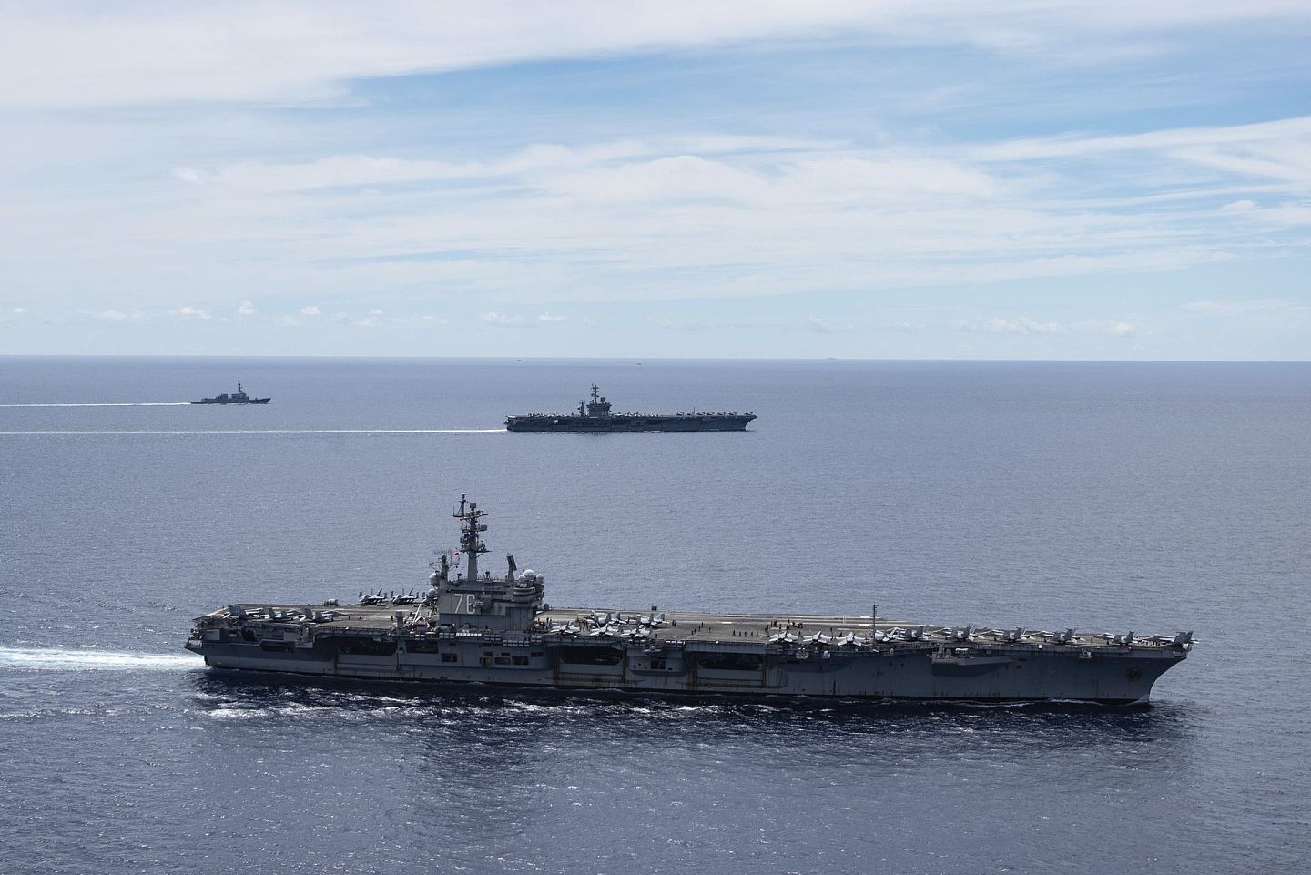 美国一直担心中国控制南海，掌控海上交通要道。（AP）