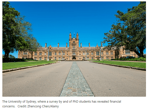 悉尼大学博士生调查：3/4经济困难，45%的学生因财务问题将暂停学业！ - 2