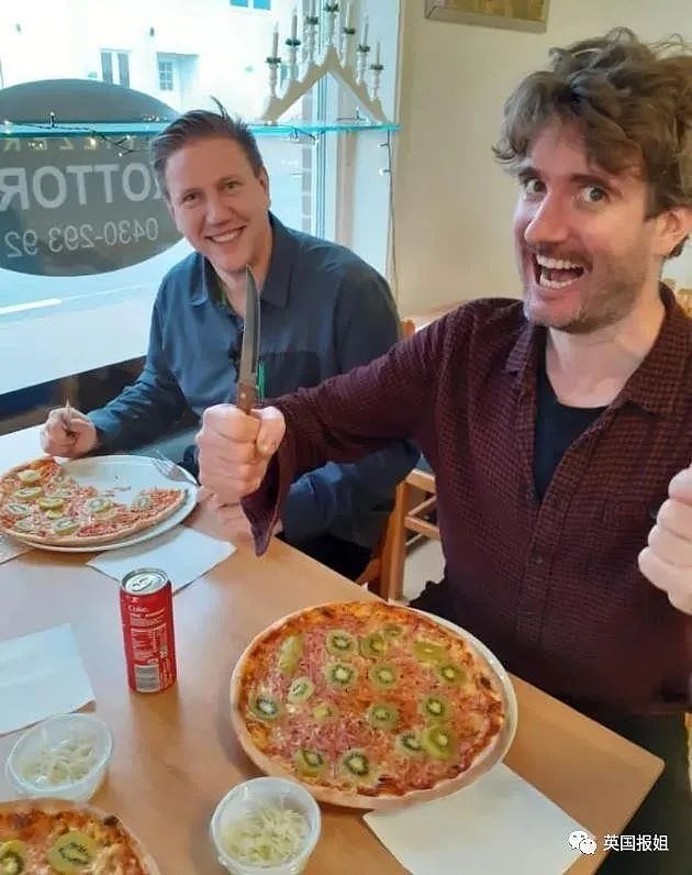 外国人又吵疯了！瑞典小哥发明猕猴桃披萨，意大利人：你死了（组图） - 3