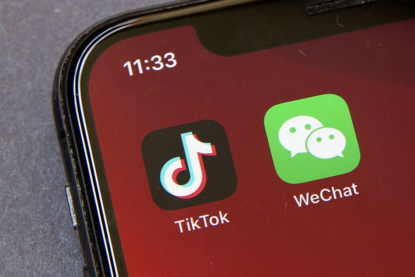 美国打压中国企业的范围不断扩大，WeChat、TikTok成为新目标。 （美联社）