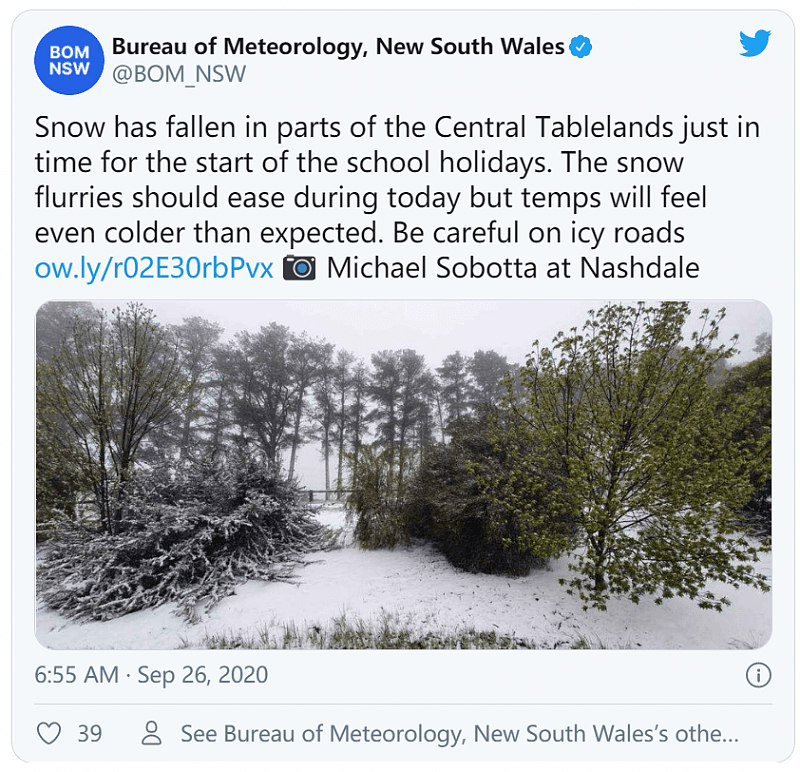 冷锋来袭，新州部分地区迎来降雪！卫生厅发布恶劣天气警报（组图） - 2