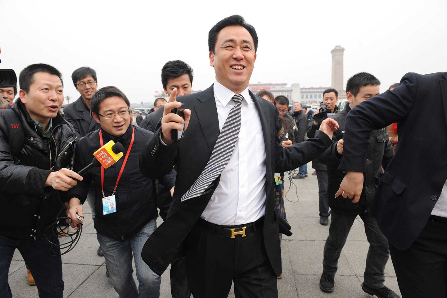 恒大集团老总许家印，曾登顶中国富豪榜。 （VCG）
