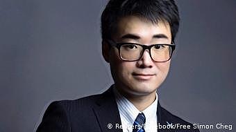 Simon Cheng, britischer Konsulatsmitarbeiter in Hongkong (Reuters/Facebook/Free Simon Cheg)