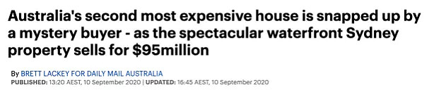 陈思诚豪掷7500万在澳洲买房！悉尼豪宅高出底价$1046万被华人买走，澳第二贵豪宅诞生，买家还是华人 - 2