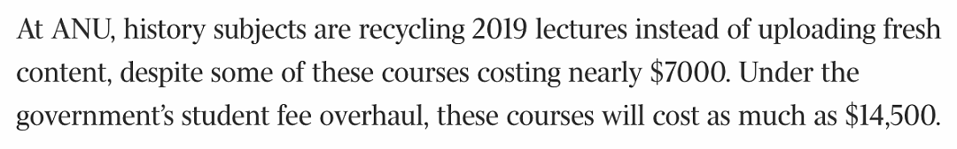 两个不同专业放同一个视频？澳多校网课遭投诉，一高校被曝用7年前课件…（组图） - 7